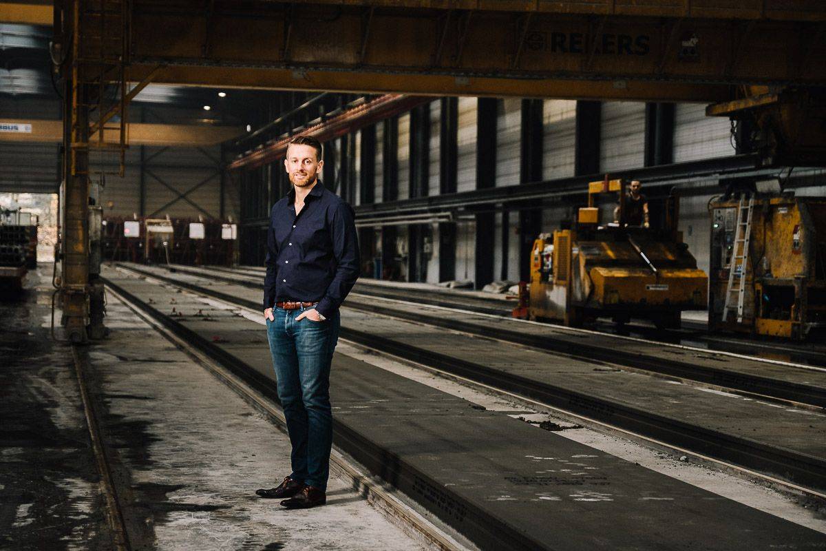 Headshot of zakelijk portret laten maken in Kessel Lier Antwerpen